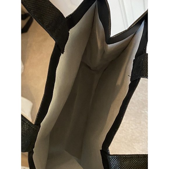 cibu Reusable Shopping Gift Bag Small Black 11 x 9 x 4 - Picture 3 of 5